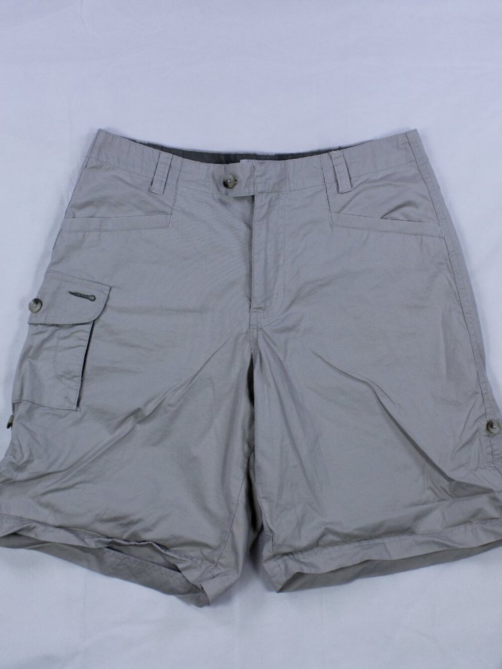 Columbia Women's Cargo Shorts - Beige - Size 8 (M) - Omni-Shade